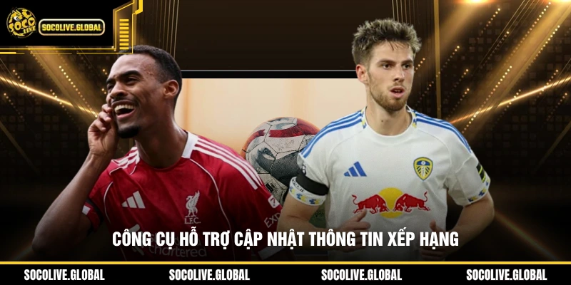 Công cụ hỗ trợ cập nhật thông tin xếp hạng